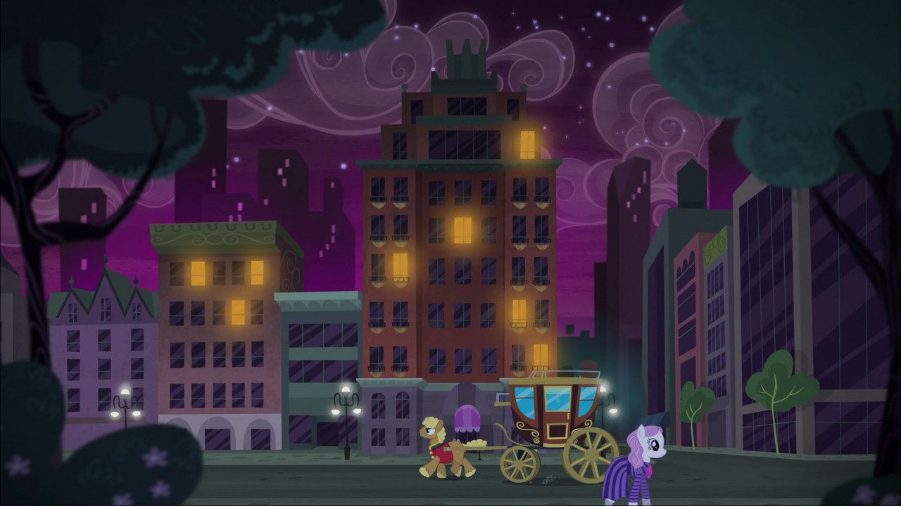 Illusion Spell Ring Impersonates Wealthy Manehattan Ponies