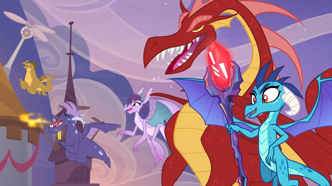Dragon Lord Ember Criticizes Equestria's Foreign Policy Stance